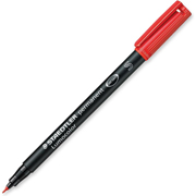 STAEDTLER ROTULADOR LUMOCOLOR 313 S ROJO 313-2